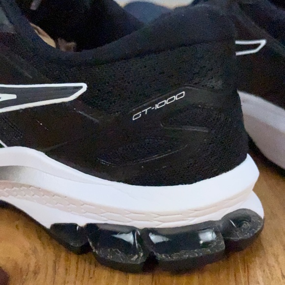 ASICS GT-1000 Women's Running Shoes Black Size 9.5 Stability Athletic Sneakers - Picture 4 of 10